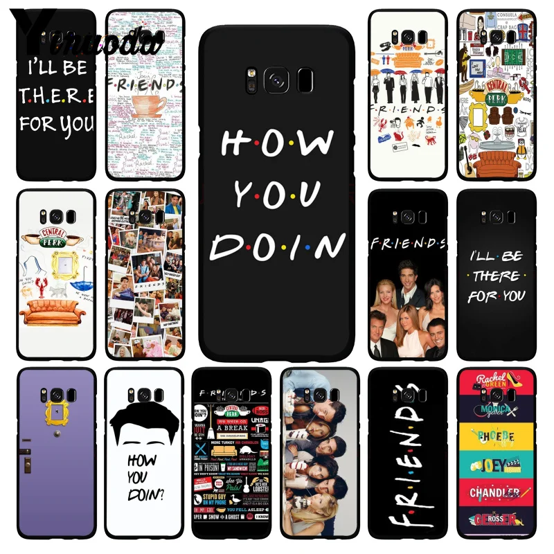 

Yinuoda friends tv show how you doin Phone Case for Samsung Galaxy S10 Plus S10E S6 S7 S8 S9 S9Plus S10lite S5 M10