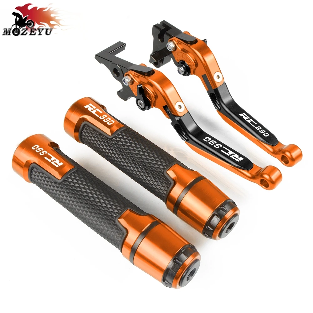 Для KTM RC390 RC 390 2013- мотоцикла тормозной рычаг сцепления и 7/" 22 мм ручками RC390 велосипеда