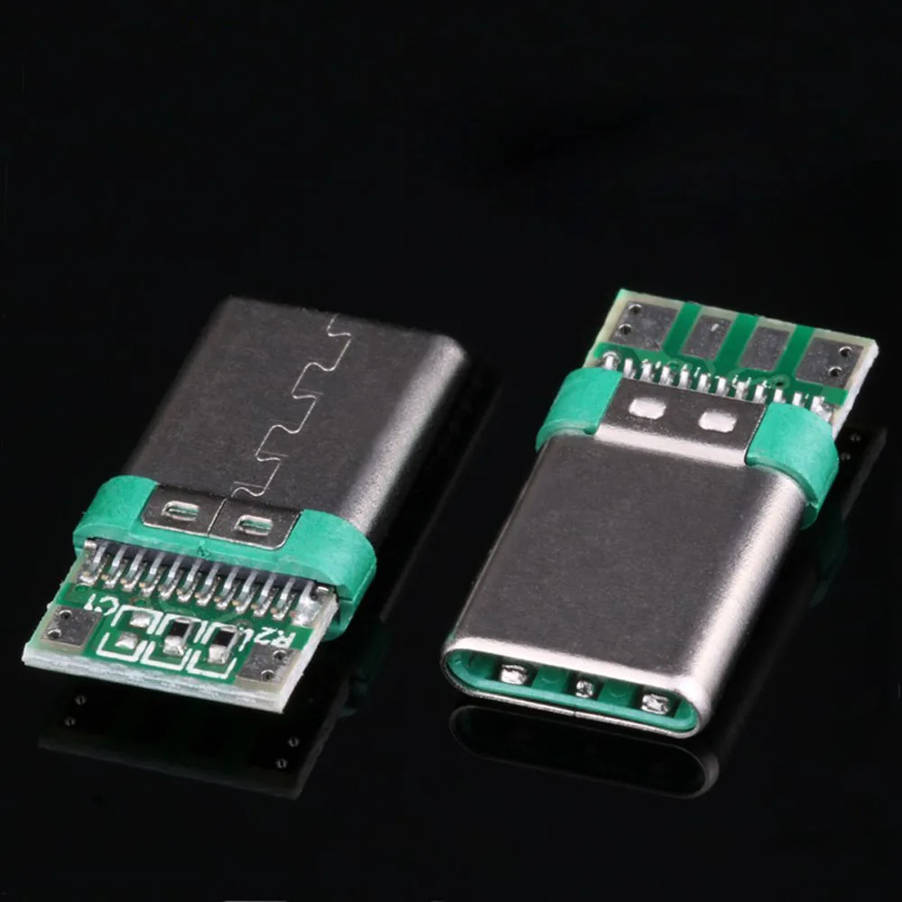10 шт. для OPPO flash charge Быстрая зарядка штекер TPYE-C USB-A штекер Android микро высокая сила тока 5A зарядка ремонт DIY