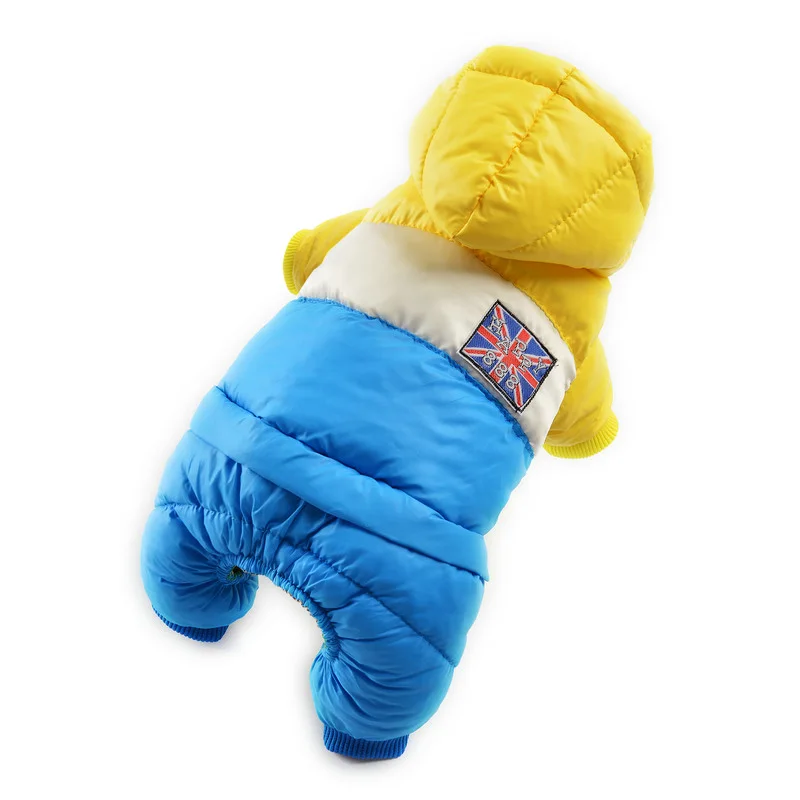 Winter Dog Clothes Thicken Warm Coat Jacket For Small Dogs Waterproof Chihuahua Yorkie Clothing Overalls Pet Jumpsuits Hoodies