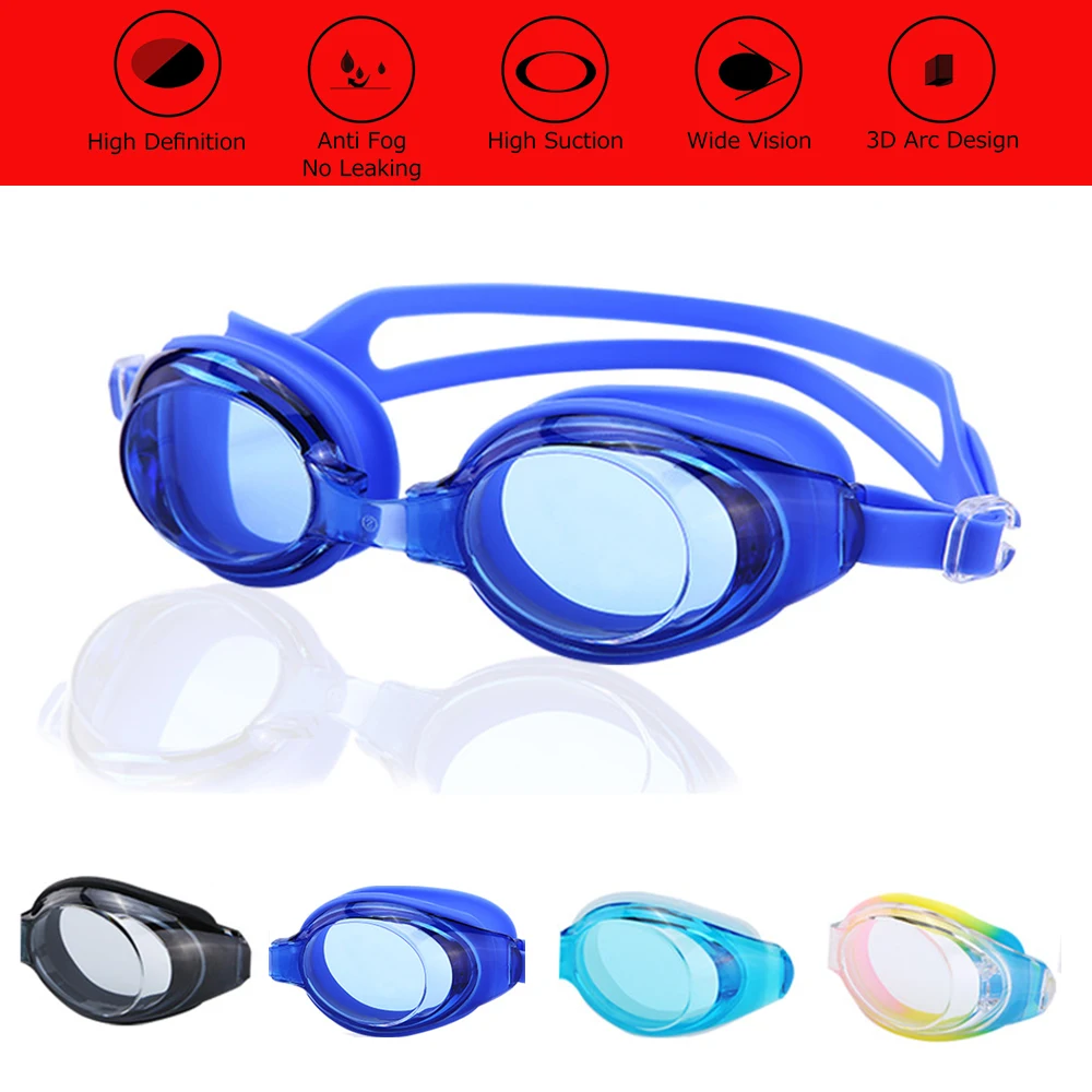 

Adjustable Swimming Goggles Anti-fog Swim Eyewear Unisex Eye Glasses Eyeglasses Outdoor Water Sports Swimwear for Men Women D35