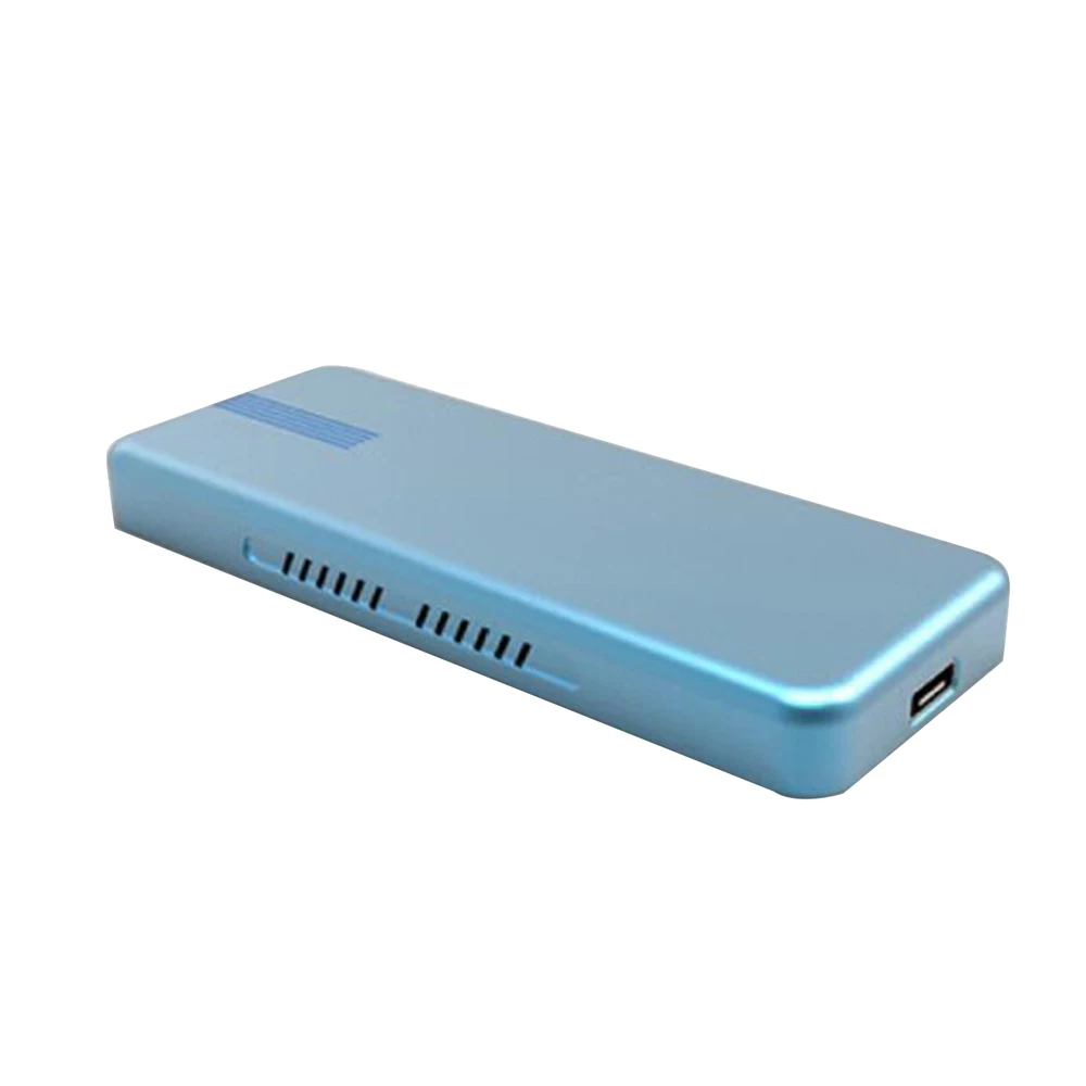 H1111Z PCIE NVMe USB3.1 SSD HDD корпус M.2 для Тип C адаптер 10 Гбит/с Поддержка 6 ТБ Ёмкость M ключ жесткий диск внешний жесткий диск SSD чехол