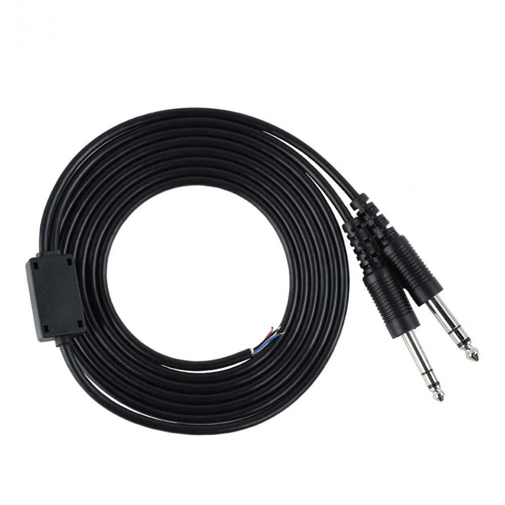 Headphone Conversion Car Adapter Cable Line Helicopter to General Aviation Headset U174 Plug Adapter Cable Headsets - Название цвета: D