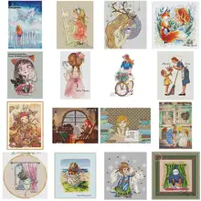 Набор для вышивки «История девушек», Набор для вышивки, электронный рисунок, вышивка в формате PDF по электронной почте Набор для вышивки «История девушек», Набор для вышивки, электронный рисунок, вышивка в формате PDF по электронной почте