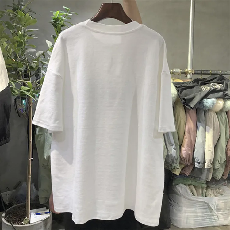 Cute Little Dinosaur Pattern Printed T-Shirt Summer Loose Large Size Multi-Color Cartoons Japanese Tops Y2k Casual Cotton Tees Cute Little Dinosaur Pattern Printed T-Shirt Summer Loose Large Size Multi-Color Cartoons Japanese Tops Y2k Casual Cotton Tees