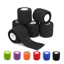 6 шт. Татуировка сцепление Бандажное пляжное платье Обертывания 5 см Нетканые водонепроницаемые самоклеющиеся пальцы защита запястья для ручки татуировки аксессуары