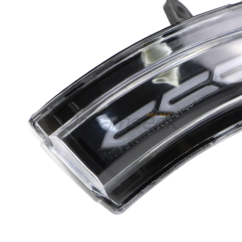 US $52.10 LED Rearview Side Mirror Light for Suzuki Swift 2017 2018 2019 2020 Indicator Lamp with Dynamic Sequential Turn Signal Clear