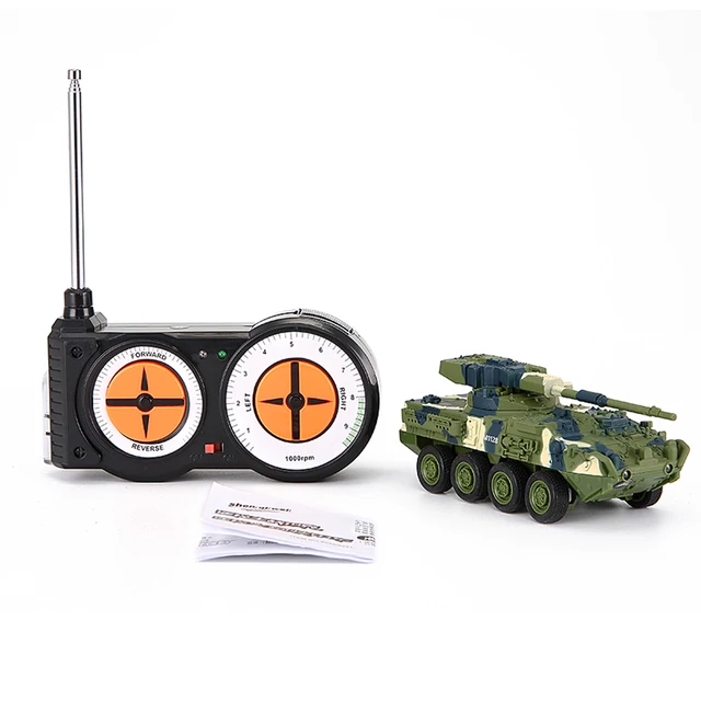 Creative Toy Magic Prestige 8021 Stryker Cannon Car RC Tank Military Model Toys - Green 2