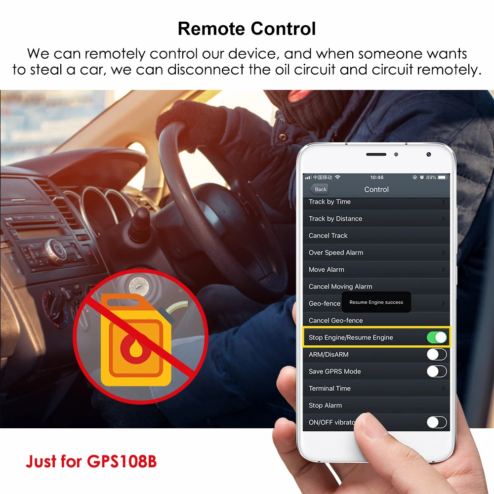Car Locator GPS Tracker Car Strong Magnet GPS 10000mah Coban TK108 GPS Tracking SOS Alarm Free Installation Lifetime Free Web