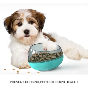 

Round Bottom Tumbler Non Slip Fun Maze Interactive Dog Bowl Slow Feeder,Eco-Friendly Durable,Suitable for Wet Or Dry Food