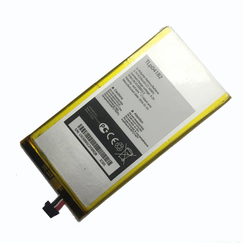 Аккумулятор для планшета TLP041B2 для Alcatel E710 One Touch EVO 7 EVO7 HD 4150 мАч Высококачественный полимерный аккумулятор