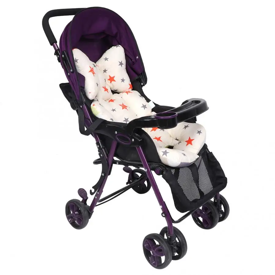Multifunction Baby Stroller Cushion Seat Cover Diaper Pad Dining Chair Highchair Cotton Baby Stroller Mat Mattress Accessory