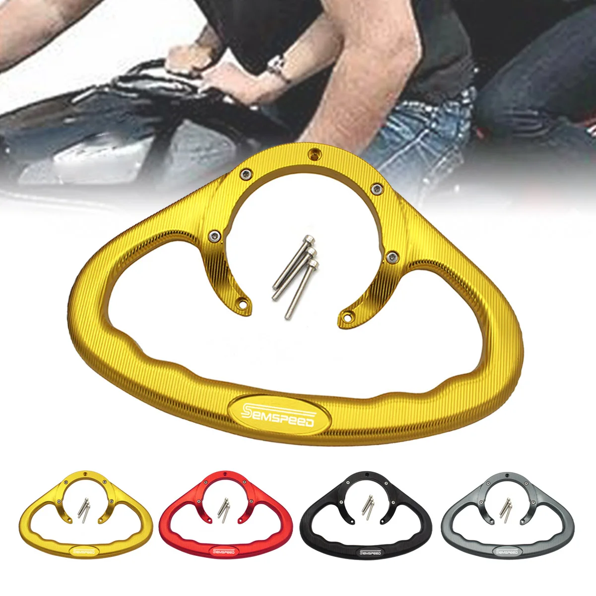 Для Honda CB600F CB599 CB600 CB900 Hornet 600 900 599 CB Мотоцикл с ЧПУ пассажирские ручные ручки бак