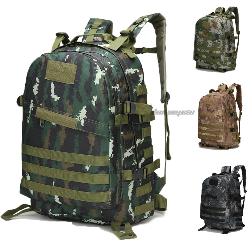

Military Tactical Large Backpack Multifunctional Camping Trekking Hiking Backpack Travel Rucksack Army Climbing Bags for Men