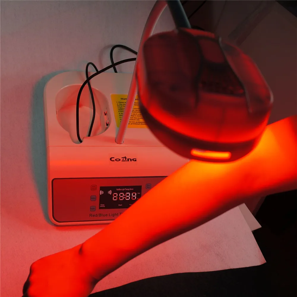 Аппарат для лечения акне и физиофотонной терапии со светодиодсветильник кой| |