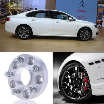 

2pcs 5X108 65.1CB 25mm Car Wheel Spacers Wheel Adapters suitable For Citroen C6
