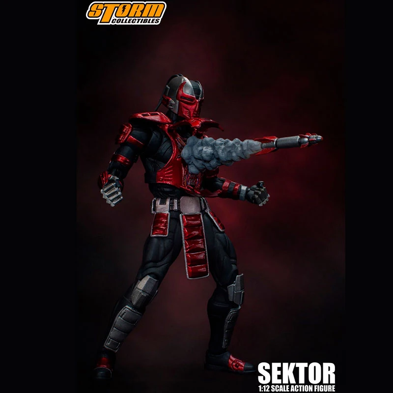 Для коллекции 1/12 масштабные игрушки от Storm DCMK002 Mortal Combat Sektor подвижный Набор фигурок игрушка модель для фанатов подарки
