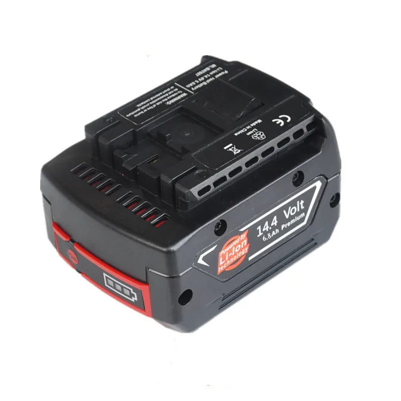 14 4 V 6800mah аккумуляторная батарея для BOSCH электрическая отвертка BAT607 BAT607G BAT614