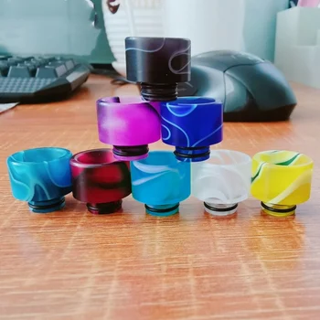 

510 Thread Mouthpiece Tanks Epoxy RDA RTA Atomizer Drip Tip Connector Resin Wide Bore Mouthpiece Vape Electronic E-Cigarette