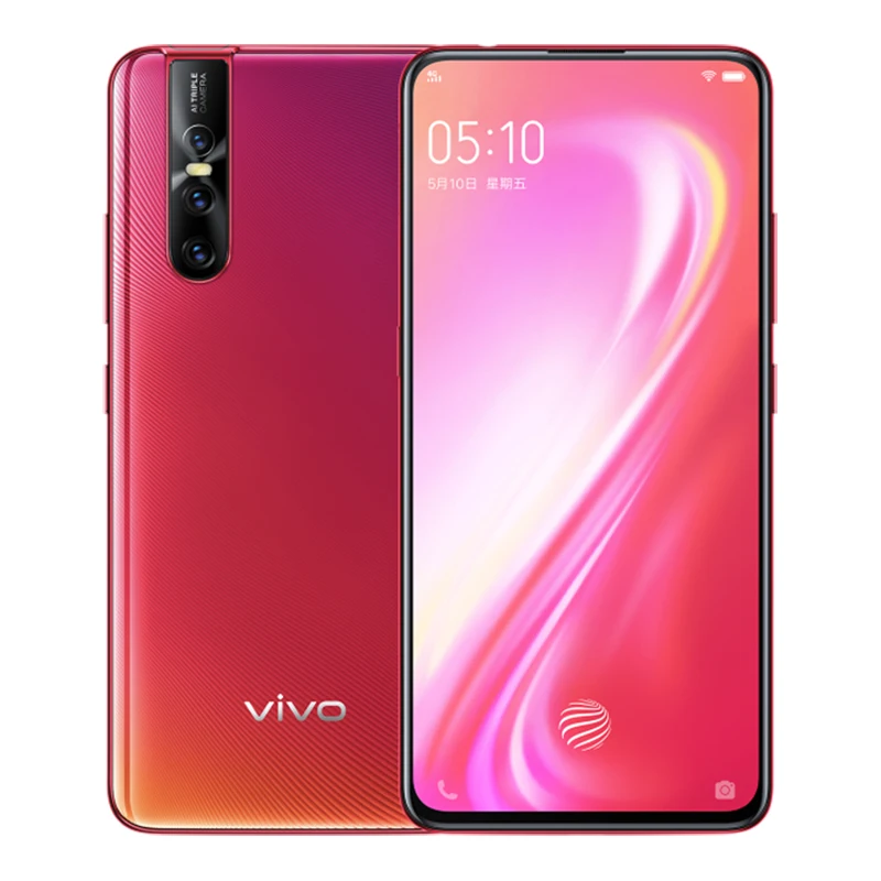 Vivo S1 Pro смартфон 6G 256G snapdragon 675 Восьмиядерный 6,3" фронтальная 32MP 3 тыловая камера 48MP отпечаток пальца мобильный телефон