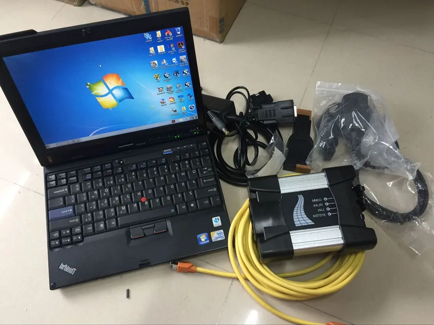  NEXT icom for bmw diagnostic programming tool with computer x200t touch screen newest software 500g