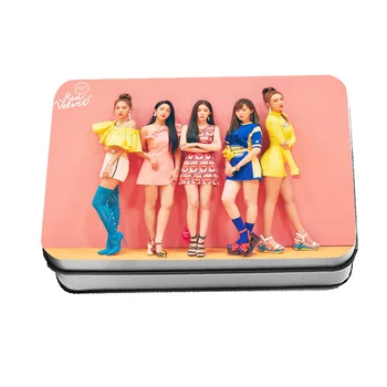 

Kpop Red Velvet Summer Special Album <Summer Magic> Polaroid Photo Lomo Card Red Velvet Fans Gifts Metal Box 40Pcs/Box Drop Ship