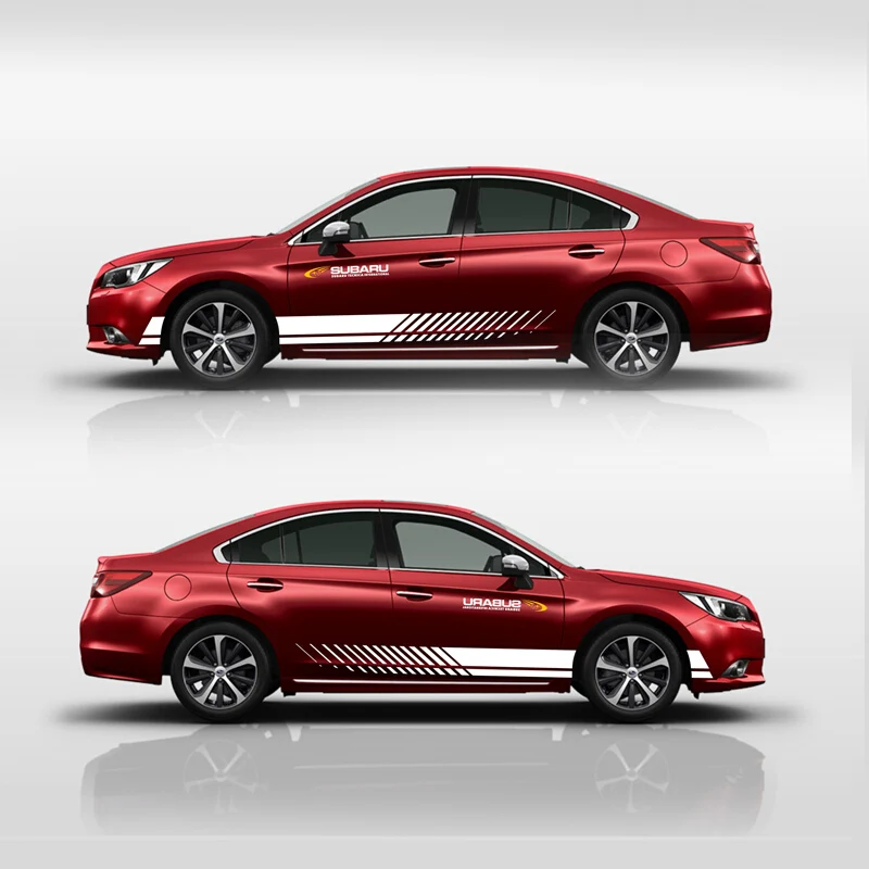 Авто кузова наклейка внешние аксессуары для Subaru Legacy зрение Спорт Mark Levinson спортивные полоски наклейки для автомобиля