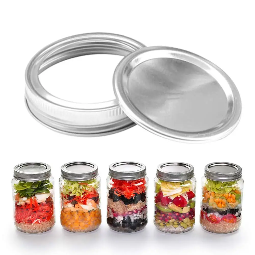 Mason Canning Lids 10/12/24PCS Leak Proof Sealing Food Keeping Fresh 70/86MM Regular Mouth Mason Jar Covers Kitchen Supplies food cover fresh keeping cover preservation cover bowl cover