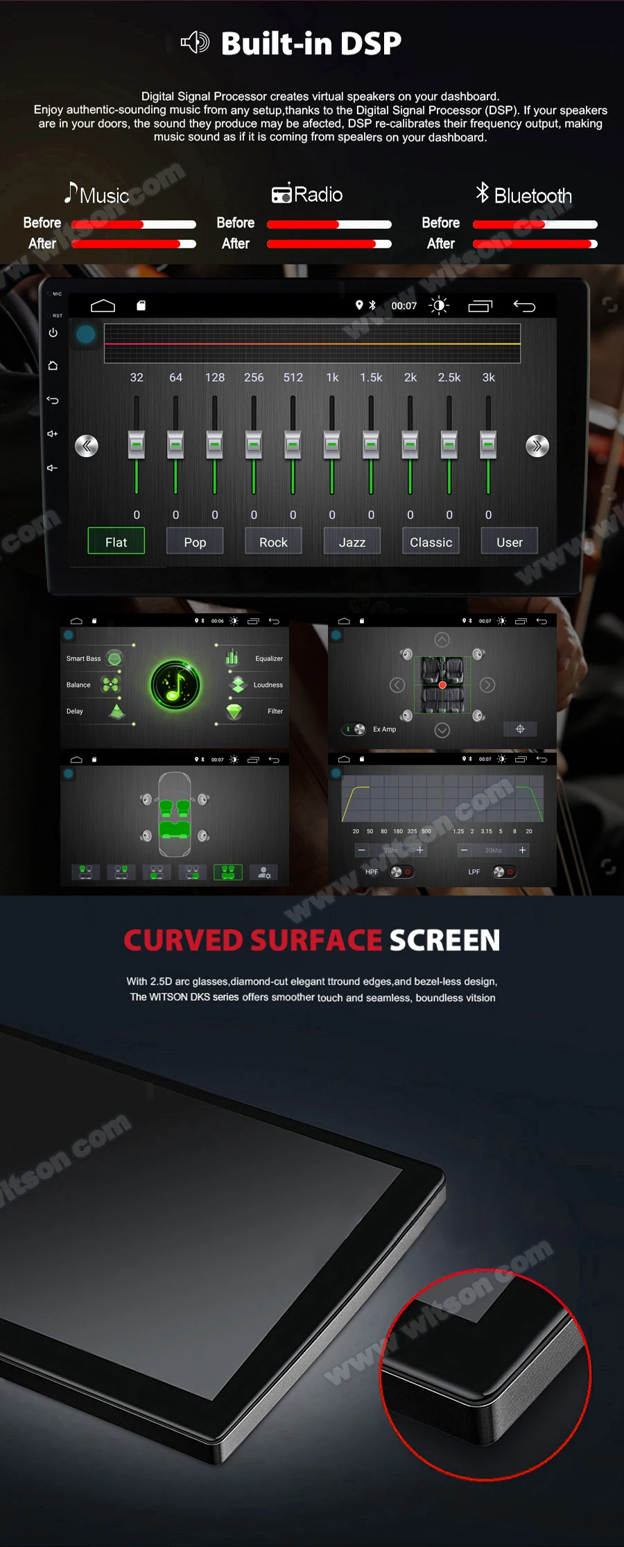 Discount WITSON 9"FULL HD TOUCH SCREEN Android 9.0 Car GPS Multimedia Navigation for Volkswagen 2013-2015 Tiguan player RDS 6