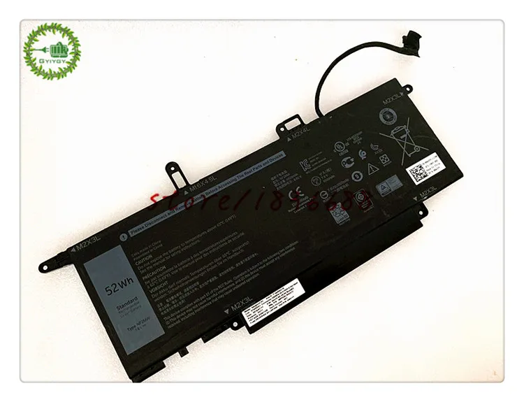 GYIYGY 7,6 V 52Wh NF2MW Аккумулятор для ноутбука Dell