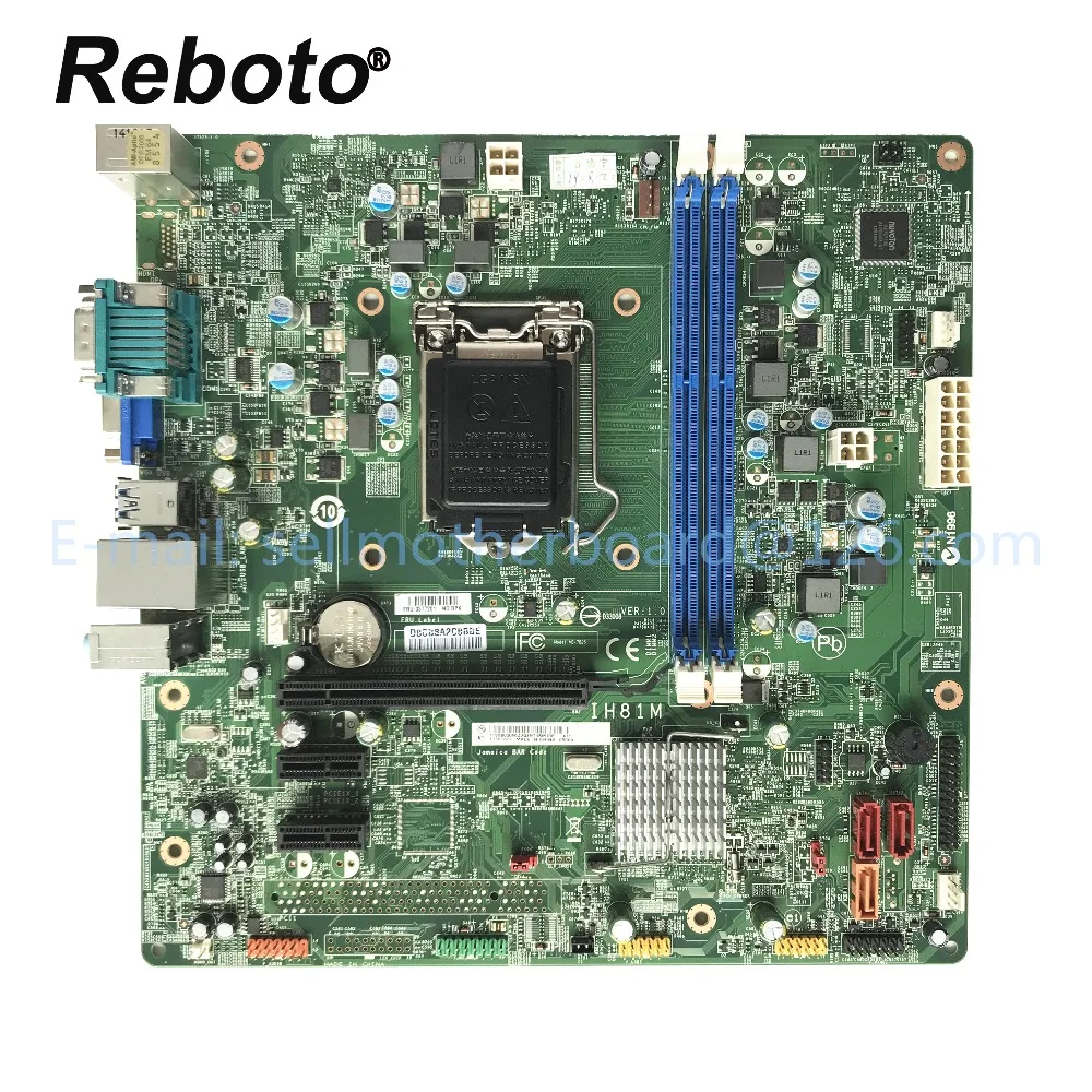 Для lenovo M73 M4500 B455 рабочего Материнская плата IH81M V1.0 03T7201 03T7169 00KT289 00KT266 тестирование Быстрая