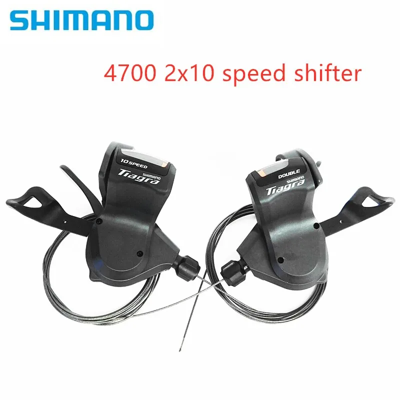 SHIMANO Tiagra 4700 2x10 рычаг переключения скоростей одна пара левый/правый SL передач переключатель скорости