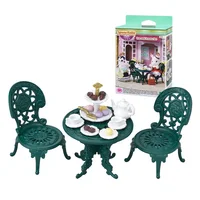 Sylvanian Families Dollhouse Scenes Accessories Town Series Tea and Treats Set No Figure Girl Gift New in Box 6012 1