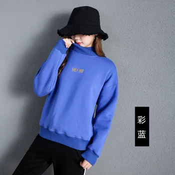 

Women's Fashion Slim Short Long Sleeve Pullover 2019 New red