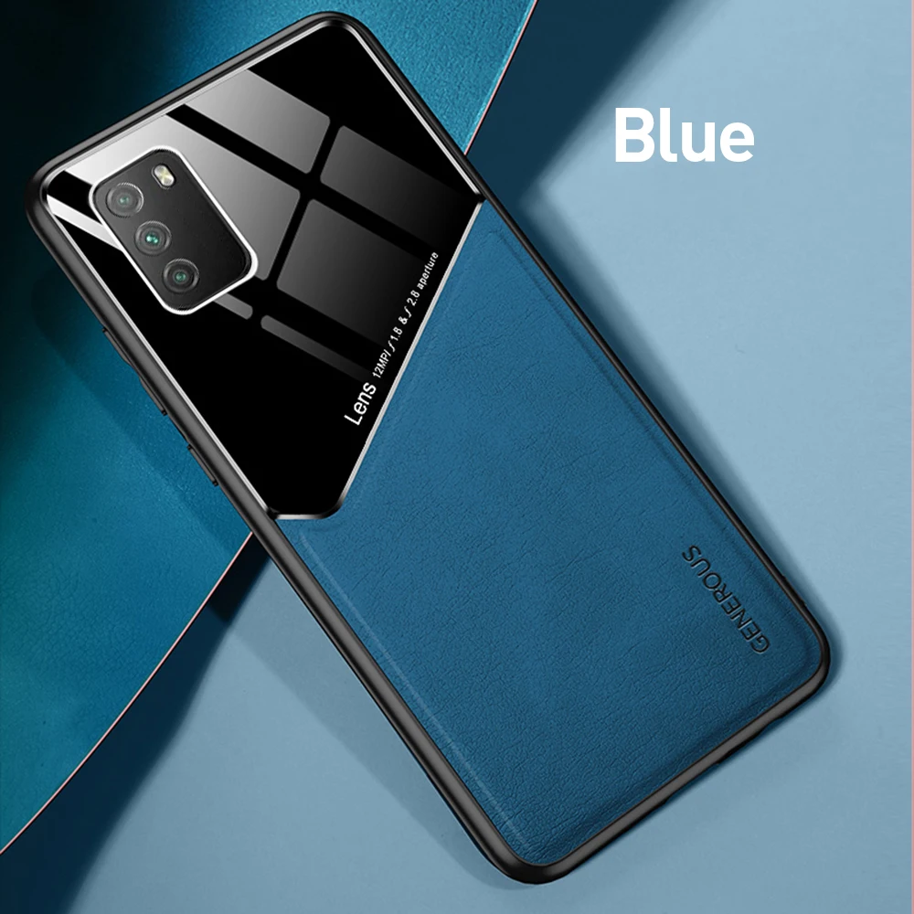 Cho Poco M3 Ốp Lưng Da Từ Ốp Điện Thoại Cho Xiaomi Mi Poco M3 Pocom3 Pocophone M 3 Camera Vỏ Bảo Vệ poxo M3 Coque best phone cases for xiaomi Cases For Xiaomi