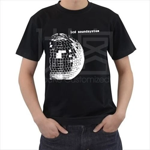 ЖК-дисплей Soundsystem Для мужчин s футболка s M L XL 2XL 3XL, Для мужчин футболка дешевой цене топ футболки одноцветные