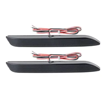 

2Pcs LED Brake Rear Bumper Reflector FTT Tail Braking Lamp Warning Stop Light For Toyota Camry 2009 2012 Innova/ISF/GX470/RX300