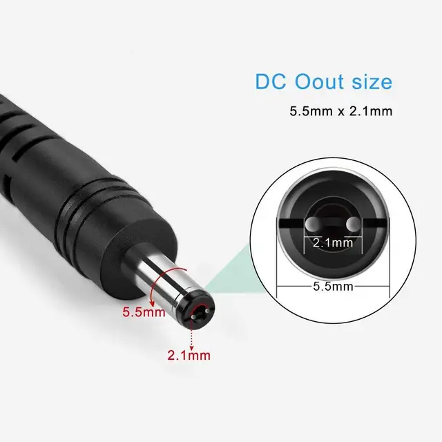 DC12V 2A Power Supply Adapter, AC100-240V to DC12V Transformers, Switching Power Supply for 12V LED Strip Lights, 2.1mm X 5.5mm 4