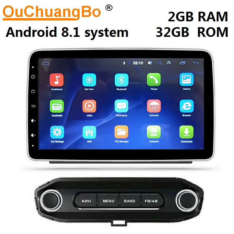 Ouchuangbo аудио плеер радио рекордер для BAIC M60 Поддержка android 8 1 система 10 дюймов 2 Гб RAM