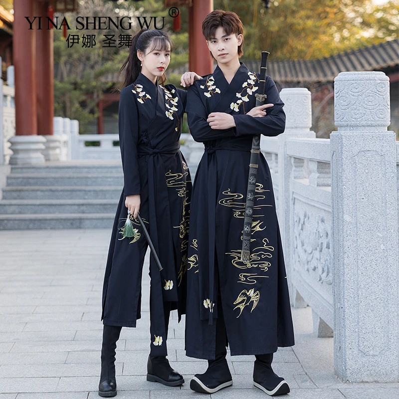 Mulher oriental chinês tradicional hanfu roupas samurai japonês cosplay