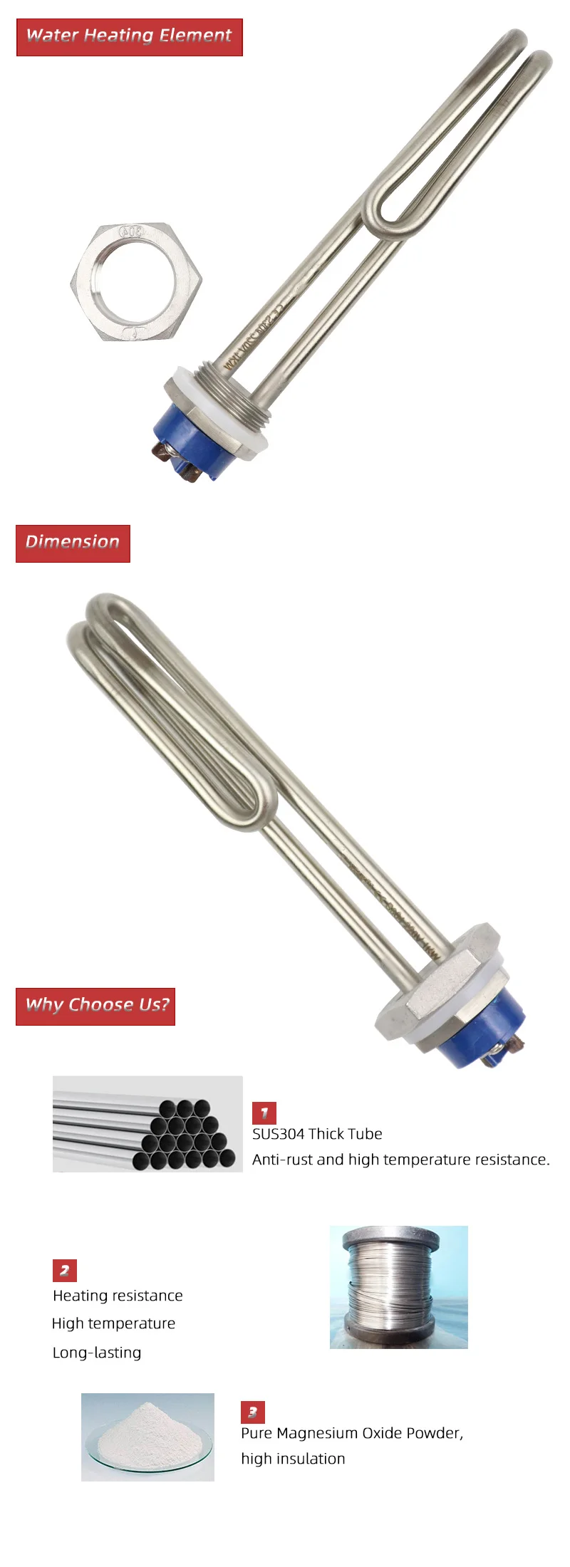 Water Heating Element