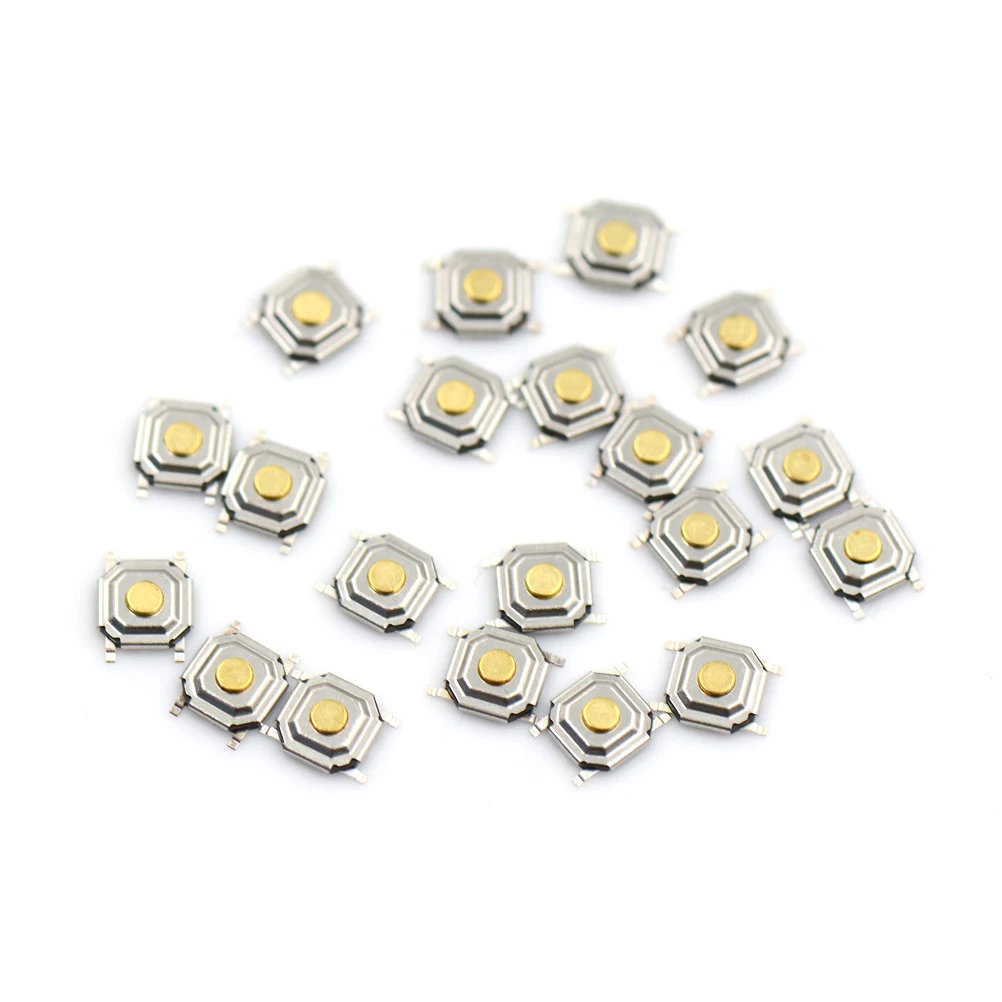 

Wholesale 20pcs/lot 4*4*1.5mm Light Touch Switch SMD4 ON/OFF Touch Button Touch Micro Switch 4*4*1.5 Keys Button SMD 4pin