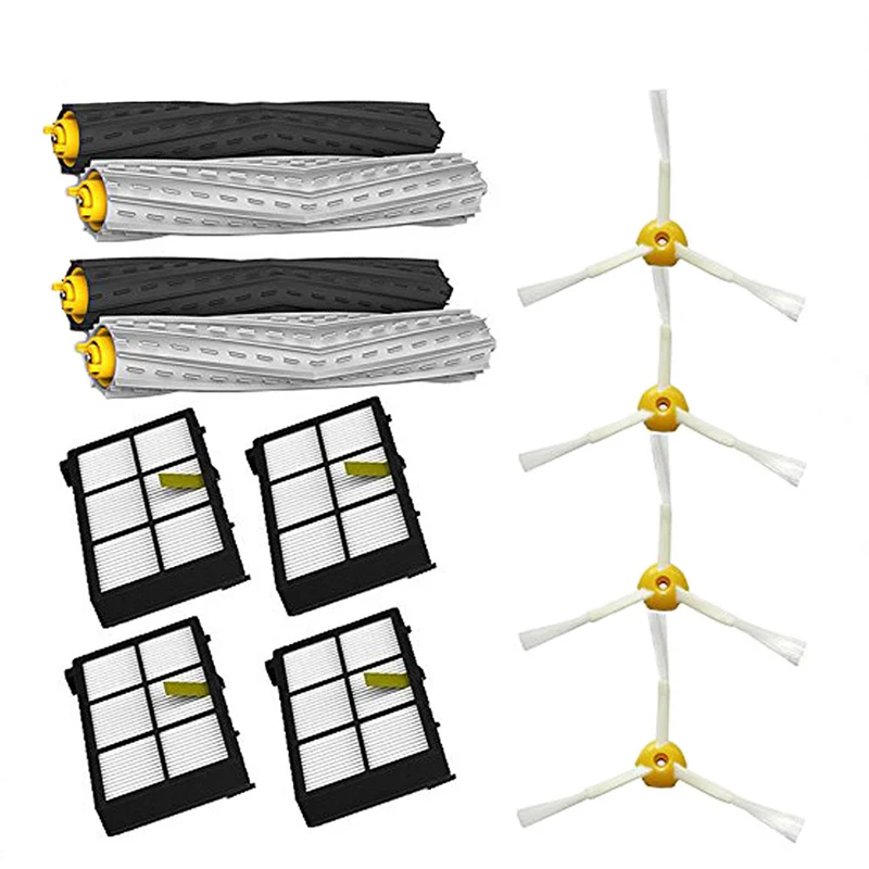 3 Вооруженные боковая щетка роликовая щетка комплект для iRobot Roomba 800 900 серии 870 880 960 980 Запчасти для роботизированного пылесоса аксессуары - Цвет: HXL042