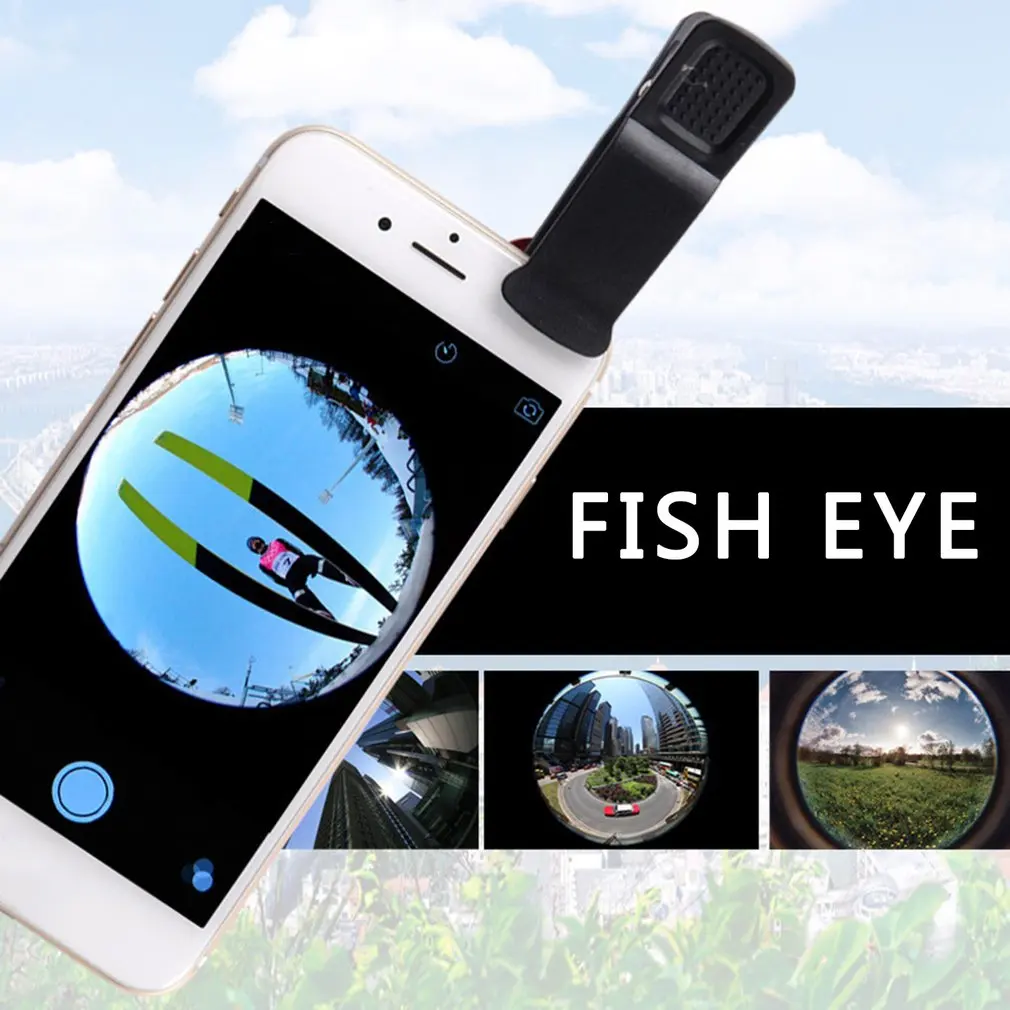 3 в 1 Рыбий глаз+ широкий угол+ макро Клип на комплект объективов для камеры для мобильного телефона планшета телефона камеры аксессуары