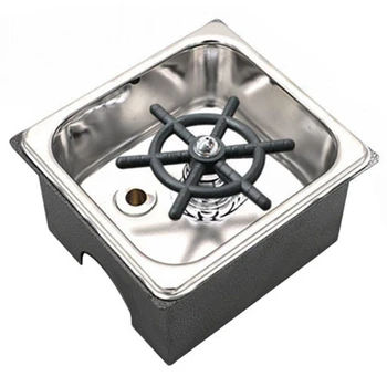 

Wine and Beer Glass Washer Cup Rinser Beer Glass Cleaner, Manual Glass Washer Bar Glass Washer with Base 7 x 6.75In