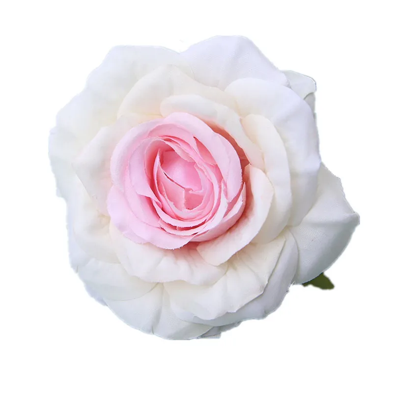 open pink white 20 шт./лот 9 см розы свадебные шелковые искусственные цветы расположение декора цветок настенный шар DIY Материал Роза Пион - Цвет: open pink white
