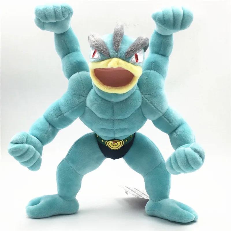 Аниме мультфильм Figure30cm Machamp плюшевые мягкие с наполнением игрушки великолепные рождественские подарки для детей