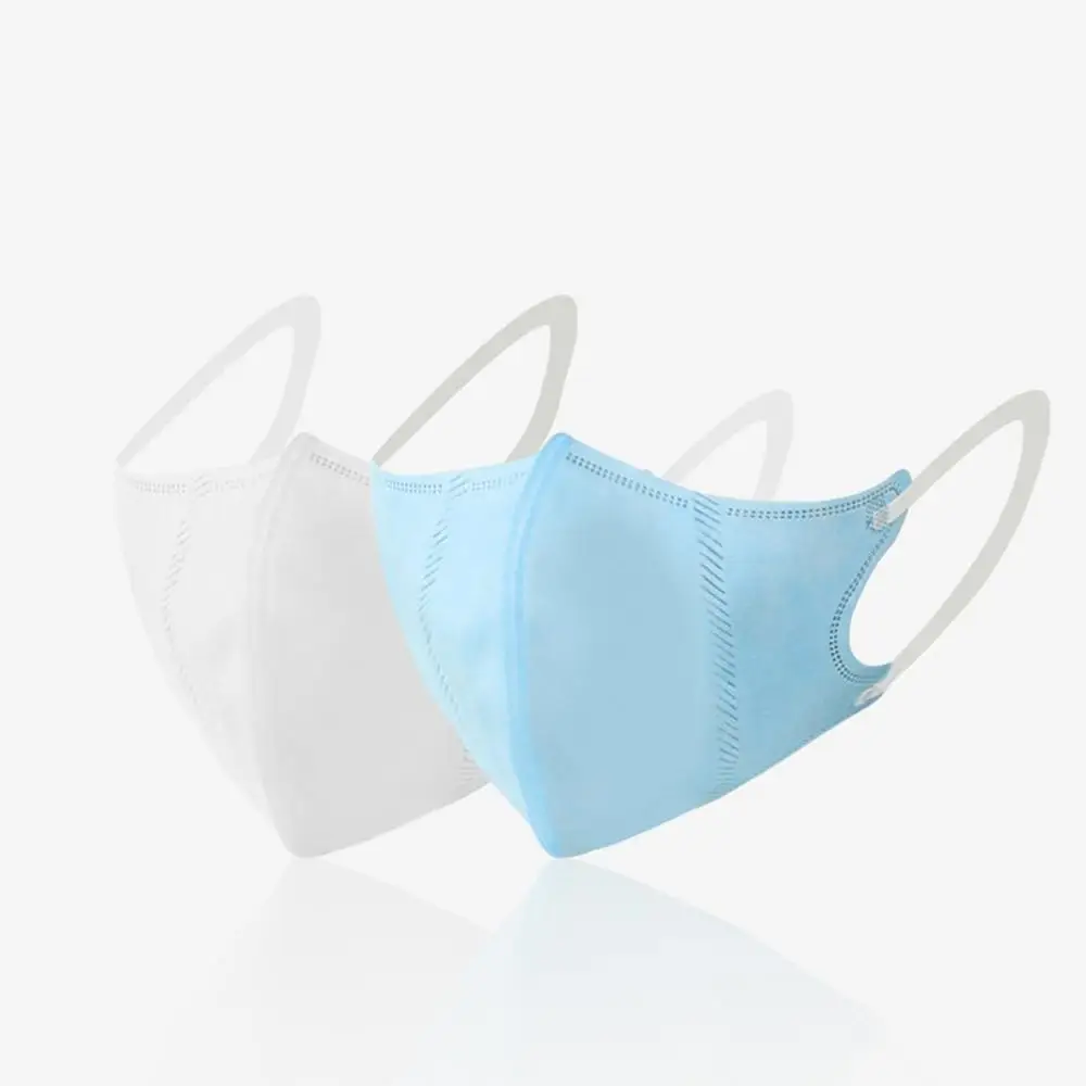 

Protective Kn95(=FFP2) Mask Disposable Mask Meltblown Cloth Dust-Proof And Breathable 5-Layer Stereo Thickening Masks 1Pcs