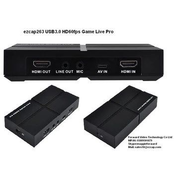 

Ezcap263 Game Recorder Video Card Live Streaming Audio USB 3.0 HDMI Loop Output Full HD Drive Free Plug And Play