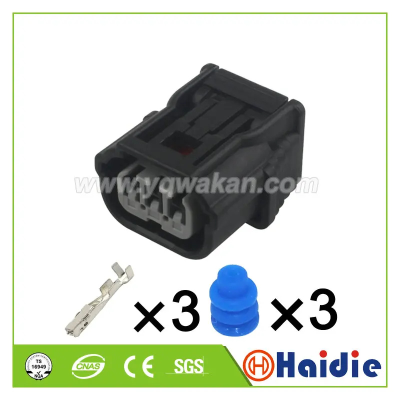Бесплатная доставка 5 комплектов 3-контактный автомобильный гнездо 6188-4775